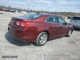 2015 Chevrolet Malibu LT with VIN 1G11C5SL8FF248141, listed as a Copart auction lot 51043985 with 117,005 mi miles and Salvage Title. Bid and sale history available at carsss.com. Image 3.