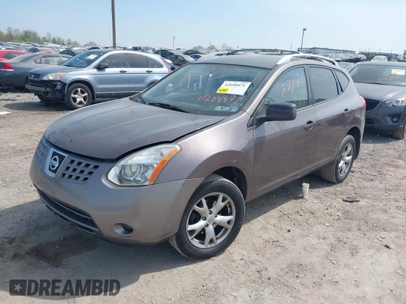 2009 Nissan Rogue S with VIN JN8AS58V69W185150, listed as a IAAI auction lot 42098971 with 192,176 mi miles and . Bid and sale history available at DreamBid. Image 17.