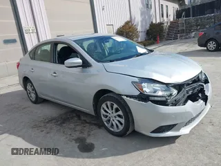 2019 Nissan Sentra S with VIN 3N1AB7AP0KY356477, listed as a IAAI auction lot 41595916 with 58,866 mi miles and . Bid and sale history available at DreamBid. Image 1.