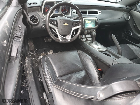 2014 Chevrolet Camaro LT with VIN 2G1FC1E37E9284517, listed as a Copart auction lot 47031515 with 136,630 mi miles and Salvage Title. Bid and sale history available at carsss.com. Image 8.