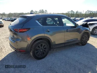 2021 Mazda CX-5 Signature with VIN JM3KFBEY2M0437304, listed as a Copart auction lot 88841415 with 57,100 mi miles and Salvage Title. Bid and sale history available at carsss.com. Image 3.