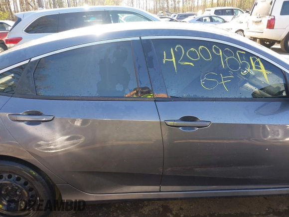 2016 Honda Civic Sedan LX with VIN 2HGFC2F52GH532101, listed as a IAAI auction lot 42009854 with 67,148 mi miles. Bid and sale history available at carsss.com. Image 14.