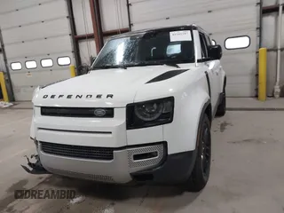 2020 Land Rover Defender SE with VIN SALEPEEU6L2010608, listed as a IAAI auction lot 41541187 with 49,733 mi miles and . Bid and sale history available at DreamBid. Image 12.