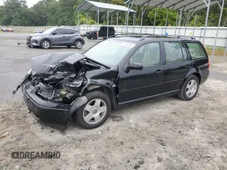 2001 Volkswagen Jetta GLS with VIN WVWSB61J91W585415, listed as a Copart auction lot 59480695 with 186,101 mi miles and Salvage title. Bid and sale history available at DreamBid. Image 1.