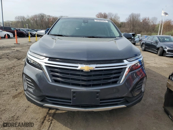 2023 Chevrolet Equinox LT with VIN 3GNAXTEG7PS112781, listed as a Copart auction lot 54588545 with 11,985 mi miles and Salvage Title. Bid and sale history available at carsss.com. Image 5.