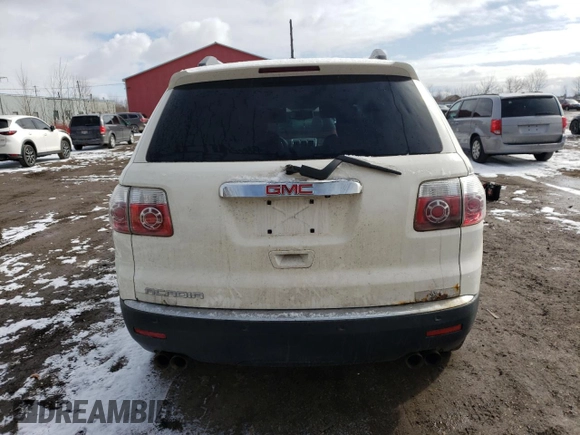 2010 GMC Acadia SLE with VIN 1GKLRLED1AJ131616, listed as a Copart auction lot 49412025 with 228,788 mi miles and Clean Title. Bid and sale history available at DreamBid. Image 6.