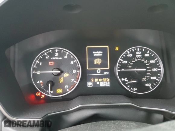 2024 Subaru Outback Touring with VIN 4S4BTAPC3R3183567, listed as a Copart auction lot 46644325 with 8,816 mi miles and Clean title. Bid and sale history available at DreamBid. Image 9.