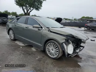 2017 Lincoln MKZ Hybrid Reserve with VIN 3LN6L5MU4HR602533, listed as a Copart auction lot 58864905 with 122,363 mi miles and Salvage title. Bid and sale history available at DreamBid. Image 4.