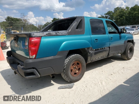 2003 Chevrolet Avalanche with VIN 3GNEC13TX3G175372, listed as a Copart auction lot 68082774 with 256,954 mi miles and Non Repairable. Bid and sale history available at DreamBid. Image 3.