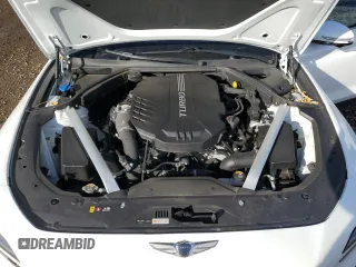 2023 Genesis G70 3.3T with VIN KMTG54TE5PU121061, listed as a Copart auction lot 78875054 with 37,639 mi miles and Salvage Title. Bid and sale history available at DreamBid. Image 11.