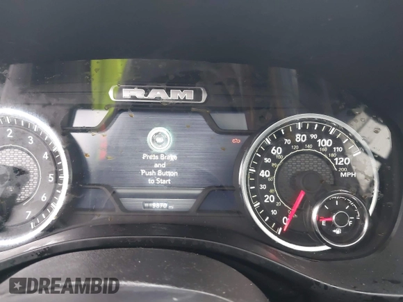 2025 Ram 1500 Laramie с VIN 1C6SRFJP2SN529640, выставлен на аукционе IAAI как лот 41718173 с пробегом 9 870 миль миль и . История ставок и продаж доступна на DreamBid. Изображение 7.