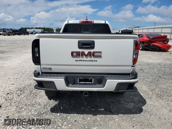 2022 GMC Canyon 2WD SLE with VIN 1GTH5CEA1N1322736, listed as a Copart auction lot 68980024 with 16,164 mi miles and Salvage Title. Bid and sale history available at carsss.com. Image 6.