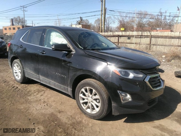 2019 Chevrolet Equinox LT with VIN 2GNAXTEV7K6165888, listed as a IAAI auction lot 41758180 with 119,954 mi miles. Bid and sale history available at carsss.com. Image 1.