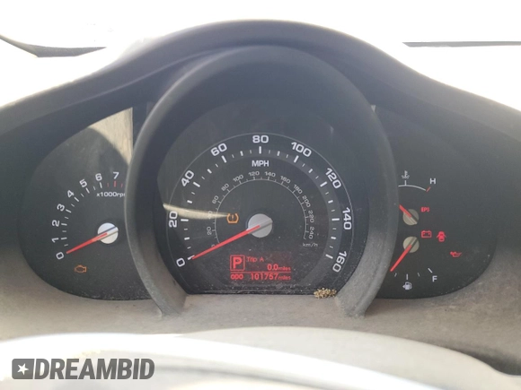 2012 Kia Sportage LX with VIN KNDPB3A25C7345952, listed as a Copart auction lot 57830015 with 101,757 mi miles and Salvage title. Bid and sale history available at DreamBid. Image 9.