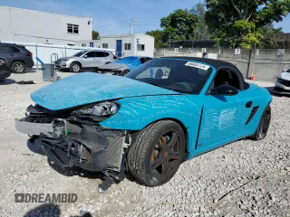 2008 Porsche Boxster z VIN WP0CA29818U710687, wystawiony jako Copart lot #86888134 z przebiegiem 135 660 mil mil oraz Nie do naprawy. Historia ofert i sprzedaży dostępna na DreamBid. Obrazek 1.