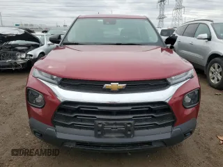 2021 Chevrolet TrailBlazer LS with VIN KL79MNSL5MB053560, listed as a Copart auction lot 51817485 with 72,101 mi miles and Salvage Title. Bid and sale history available at carsss.com. Image 5.