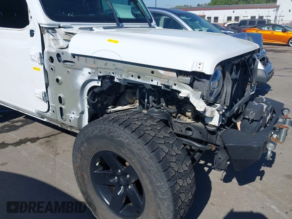 2018 Jeep Wrangler Unlimited Sahara z VIN 1C4HJXEG4JW106111, wystawiony jako IAAI lot #41994833 z przebiegiem 99 583 mil mil oraz . Historia ofert i sprzedaży dostępna na DreamBid. Obrazek 18.