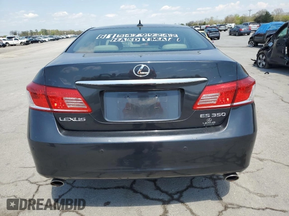 2010 Lexus ES 330 with VIN JTHBK1EG9A2375436, listed as a Copart auction lot 52810245 with 71,046 mi miles and Salvage Title. Bid and sale history available at DreamBid. Image 6.