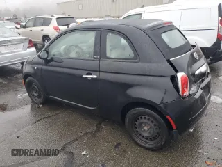2013 FIAT 500 Pop с VIN 3C3CFFDR5DT686315, выставлен на аукционе Copart как лот 43109845 с пробегом Не указан миль и Списание • Salvage title. История ставок и продаж доступна на DreamBid. Изображение 2.