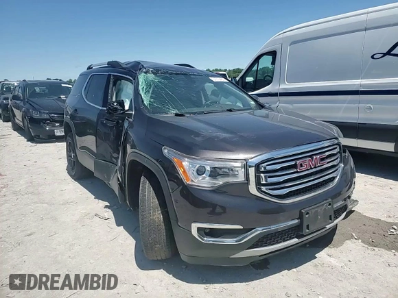 2018 GMC Acadia SLT z VIN 1GKKNULS8JZ114702, wystawiony jako Copart lot #57513435 z przebiegiem 122 010 mil mil oraz Szkoda całkowita • Salvage title. Historia ofert i sprzedaży dostępna na DreamBid. Obrazek 14.