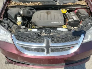 2017 Dodge Grand Caravan SXT with VIN 2C4RDGCG3HR860988, listed as a Copart auction lot 50349925 with 121,829 mi miles and Salvage Title. Bid and sale history available at DreamBid. Image 12.