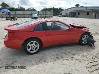 1990 Nissan 300ZX z VIN JN1CZ24A9LX005990, wystawiony jako Copart lot #71366474 z przebiegiem 97 996 mil mil oraz Szkody całkowita. Historia ofert i sprzedaży dostępna na DreamBid. Obrazek 3.