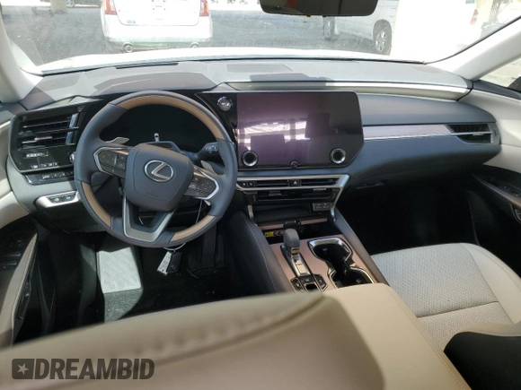 2024 Lexus RX with VIN 2T2BAMBA1RC028911, listed as a Copart auction lot 75608394 with 8,362 mi miles and Salvage Title. Bid and sale history available at carsss.com. Image 8.