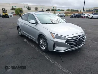 2020 Hyundai Elantra Value Edition z VIN KMHD84LF5LU015393, wystawiony jako IAAI lot #41510766 z przebiegiem 46 452 mil mil oraz . Historia ofert i sprzedaży dostępna na DreamBid. Obrazek 1.
