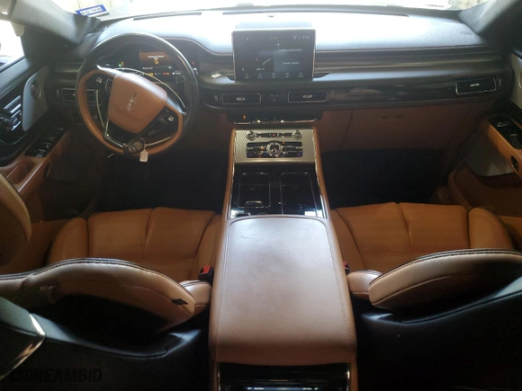 2021 Lincoln Aviator Black Label with VIN 5LM5J9XC2MGL02516, listed as a Copart auction lot 63547664 with 64,366 mi miles and Salvage Title. Bid and sale history available at carsss.com. Image 8.