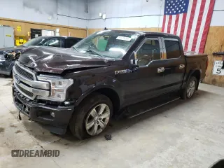 2018 Ford F-150 XL z VIN 1FTEW1EG6JFC77363, wystawiony jako Copart lot #61929095 z przebiegiem 93 717 mil mil oraz Nie do naprawy • Non repairable. Historia ofert i sprzedaży dostępna na DreamBid. Obrazek 1.