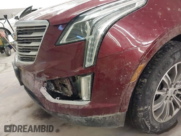 2017 Cadillac XT5 Luxury AWD with VIN 1GYKNDRS4HZ257413, listed as a IAAI auction lot 41537197 with 124,184 mi miles and . Bid and sale history available at DreamBid. Image 6.
