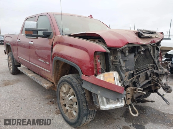 2019 GMC Sierra 2500HD Denali with VIN 1GT12SEYXKF218861, listed as a IAAI auction lot 41176336 with 130,225 mi miles. Bid and sale history available at carsss.com. Image 1.