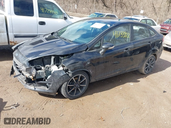 2015 Ford Fiesta SE with VIN 3FADP4BJ6FM150720, listed as a IAAI auction lot 41733922 with 98,336 mi miles. Bid and sale history available at carsss.com. Image 2.