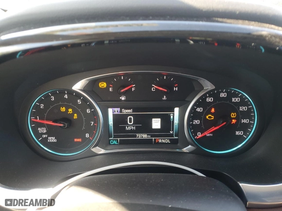 2018 Chevrolet Traverse High Country with VIN 1GNEVKKW7JJ283665, listed as a Copart auction lot 48481955 with 73,788 mi miles and Salvage Title. Bid and sale history available at carsss.com. Image 9.