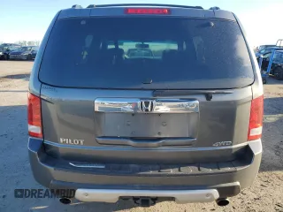 2011 Honda Pilot EX-L with VIN 5FNYF4H69BB031608, listed as a Copart auction lot 50137805 with 266,621 mi miles and Salvage Title. Bid and sale history available at carsss.com. Image 6.