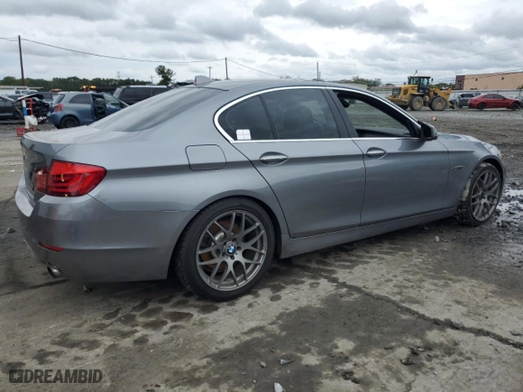 2012 BMW 5 Series 535i xDrive with VIN WBAFU7C56CDU58330, listed as a Copart auction lot 72793234 with 126,213 mi miles and Salvage Title. Bid and sale history available at carsss.com. Image 3.
