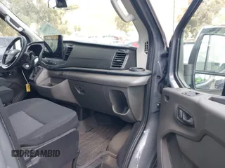 2023 Ford Transit Passenger XL with VIN 1FBAX2C82PKB58582, listed as a IAAI auction lot 41898895 with 16,416 mi miles and . Bid and sale history available at DreamBid. Image 5.