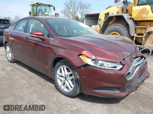 2016 Ford Fusion SE with VIN 3FA6P0HD6GR253742, listed as a IAAI auction lot 41986812 with 115,522 mi miles. Bid and sale history available at carsss.com. Image 1.