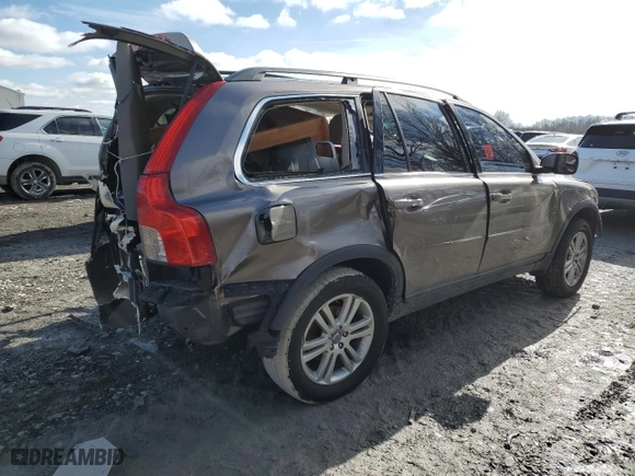 2009 Volvo XC90 I6 with VIN YV4CZ982891497896, listed as a Copart auction lot 42560035 with 0 mi miles and Salvage Title. Bid and sale history available at carsss.com. Image 3.