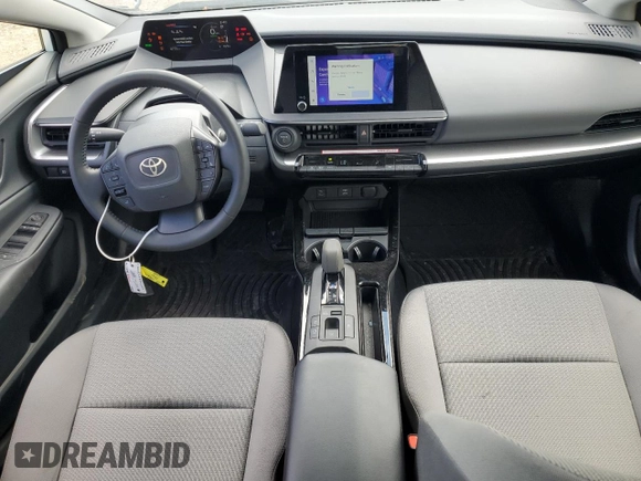 2024 Toyota Prius LE with VIN JTDADABU9R3014585, listed as a Copart auction lot 64608015 with 3,773 mi miles and Salvage title. Bid and sale history available at DreamBid. Image 8.