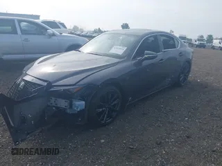 2024 Lexus IS 350 F Sport with VIN JTHBZ1E21R5036891, listed as a IAAI auction lot 42515614 with 6,904 mi miles and . Bid and sale history available at DreamBid. Image 20.