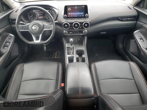 2023 Nissan Sentra SR with VIN 3N1AB8DVXPY263585, listed as a Copart auction lot 47265645 with 46,125 mi miles and Salvage Title. Bid and sale history available at DreamBid. Image 8.