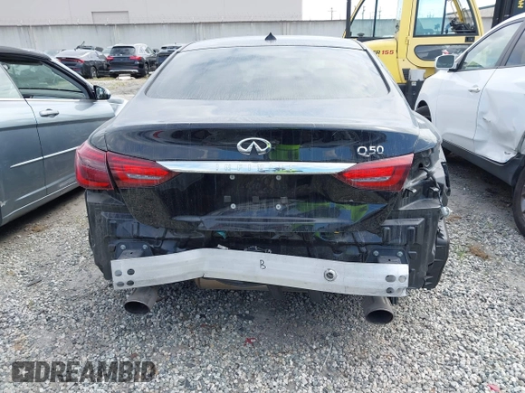 2020 Infiniti Q50 EDITION 30 with VIN JN1EV7AP5LM200433, listed as a IAAI auction lot 41867159 with 78,341 mi miles. Bid and sale history available at carsss.com. Image 17.