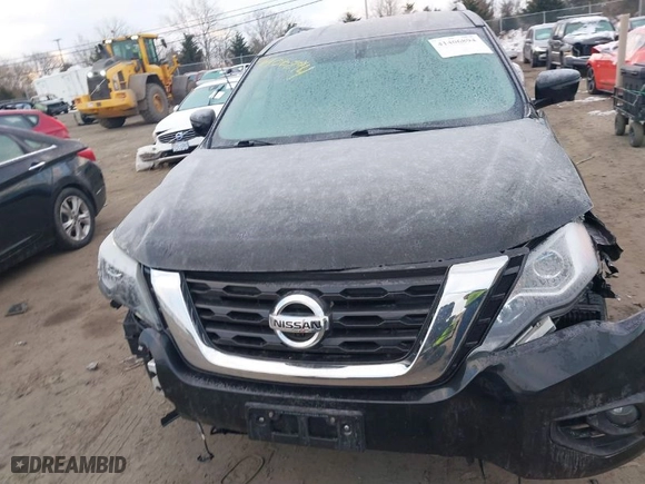 2019 Nissan Pathfinder S with VIN 5N1DR2MM4KC608620, listed as a IAAI auction lot 41406894 with NaN miles. Bid and sale history available at carsss.com. Image 12.