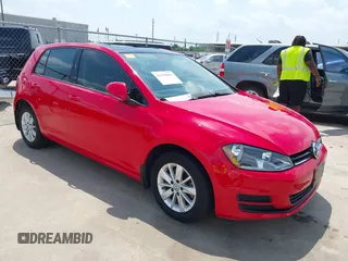 2016 Volkswagen Golf TSI S z VIN 3VW217AU9GM016962, wystawiony jako IAAI lot #42129002 z przebiegiem 113 261 mil mil oraz . Historia ofert i sprzedaży dostępna na DreamBid. Obrazek 1.