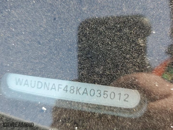 2019 Audi A4 Premium with VIN WAUDNAF48KA035012, listed as a Copart auction lot 49028765 with NaN miles and Salvage Title. Bid and sale history available at carsss.com. Image 13.