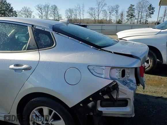2016 Kia Optima LX with VIN 5XXGT4L30GG020082, listed as a Copart auction lot 87690225 with 81,067 mi miles and Salvage Title. Bid and sale history available at carsss.com. Image 14.