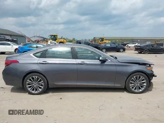 2016 Hyundai Genesis 3.8L with VIN KMHGN4JE1GU135505, listed as a IAAI auction lot 42085056 with 61,611 mi miles and . Bid and sale history available at DreamBid. Image 14.