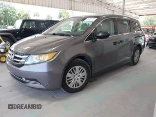 2016 Honda Odyssey LX с VIN 5FNRL5H2XGB021466, выставлен на аукционе IAAI как лот 42292312 с пробегом 142 051 миль миль и . История ставок и продаж доступна на DreamBid. Изображение 2.