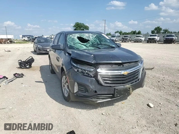 2023 Chevrolet Equinox LT with VIN 3GNAXKEG2PS175376, listed as a Copart auction lot 58244925 with 41,710 mi miles and Salvage title. Bid and sale history available at DreamBid. Image 14.